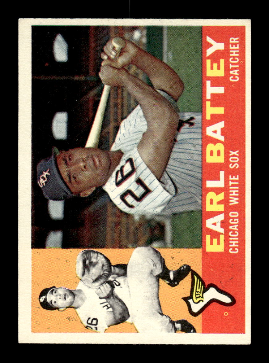 1960 Topps #328 Earl Battey Chicago White Sox EXMT KC10008950