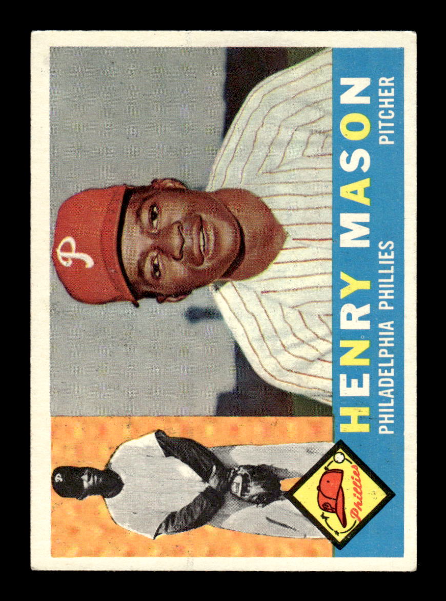 1960 Topps #331 Henry Mason Philadelphia Phillies EXMT KC10008953