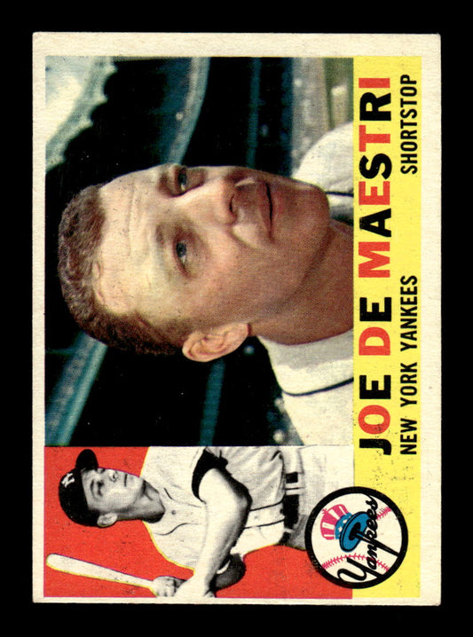 1960 Topps #358 Joe DeMaestri New York Yankees EXMT KC10008969