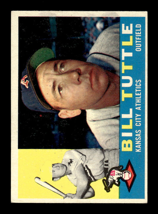 1960 Topps #367 Bill Tuttle Kansas City Athletics EXMT KC10008974