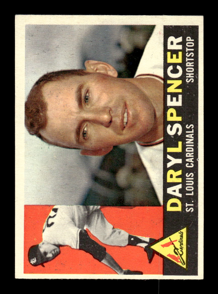 1960 Topps #368 Daryl Spencer St. Louis Cardinals EXMT KC10008975