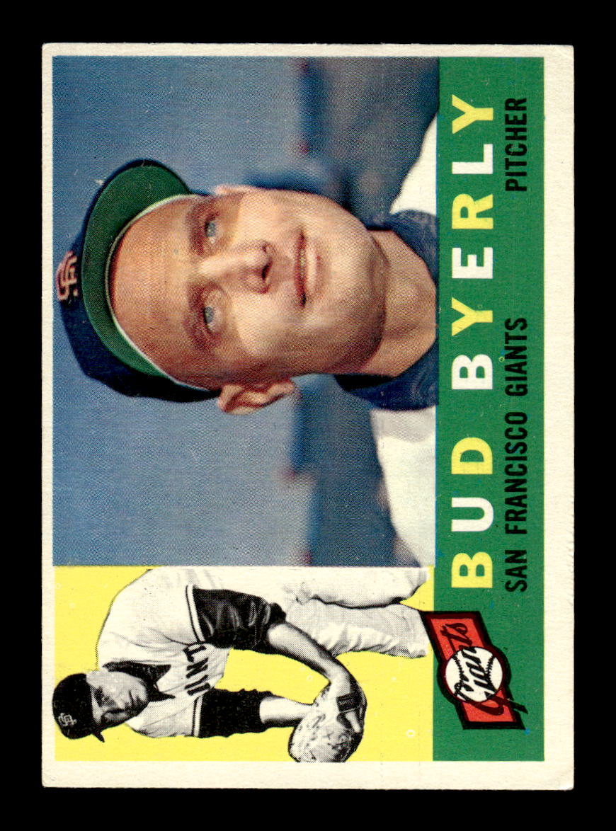 1960 Topps #371 Bud Byerly San Francisco Giants EX KC10008978