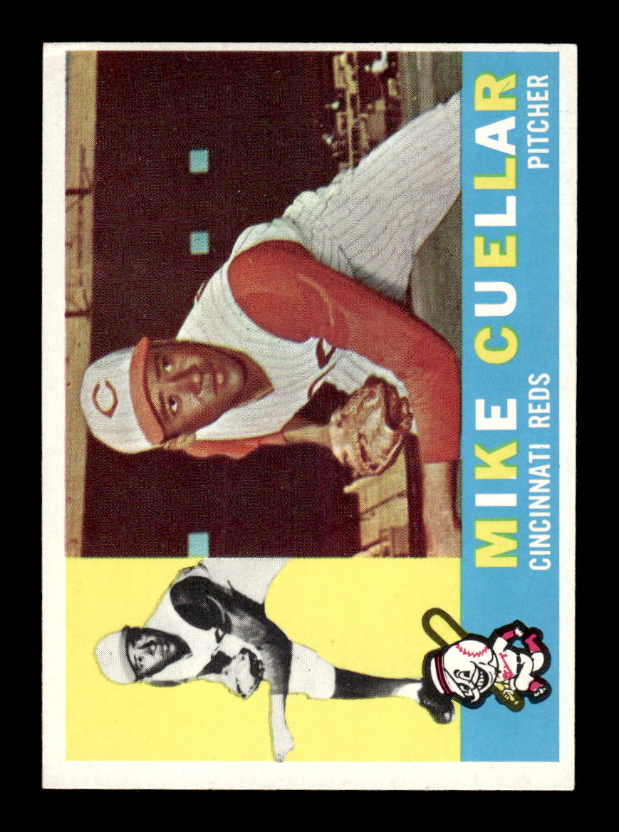 1960 Topps #398a Mike Cuellar Cincinnati Reds EXMT KC10008993