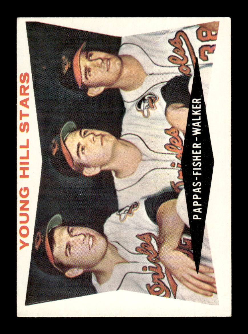 1960 Topps #399 Young Hill Stars Pappas Fisher Walker EXMT KC10008994