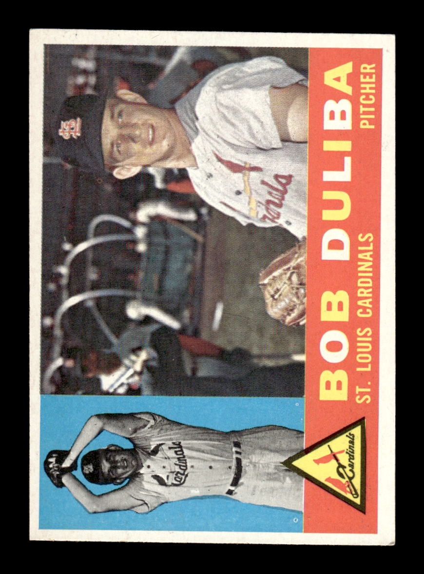 1960 Topps #401a Bob Duliba St. Louis Cardinals NMT KC10008996