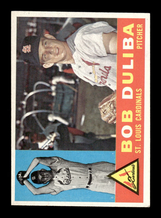 1960 Topps #401a Bob Duliba St. Louis Cardinals NMT KC10008996