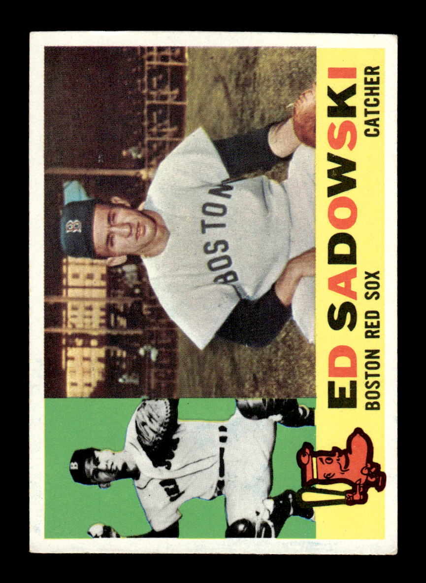 1960 Topps #403b Ed Sadowski Boston Red Sox EXMT KC10008998