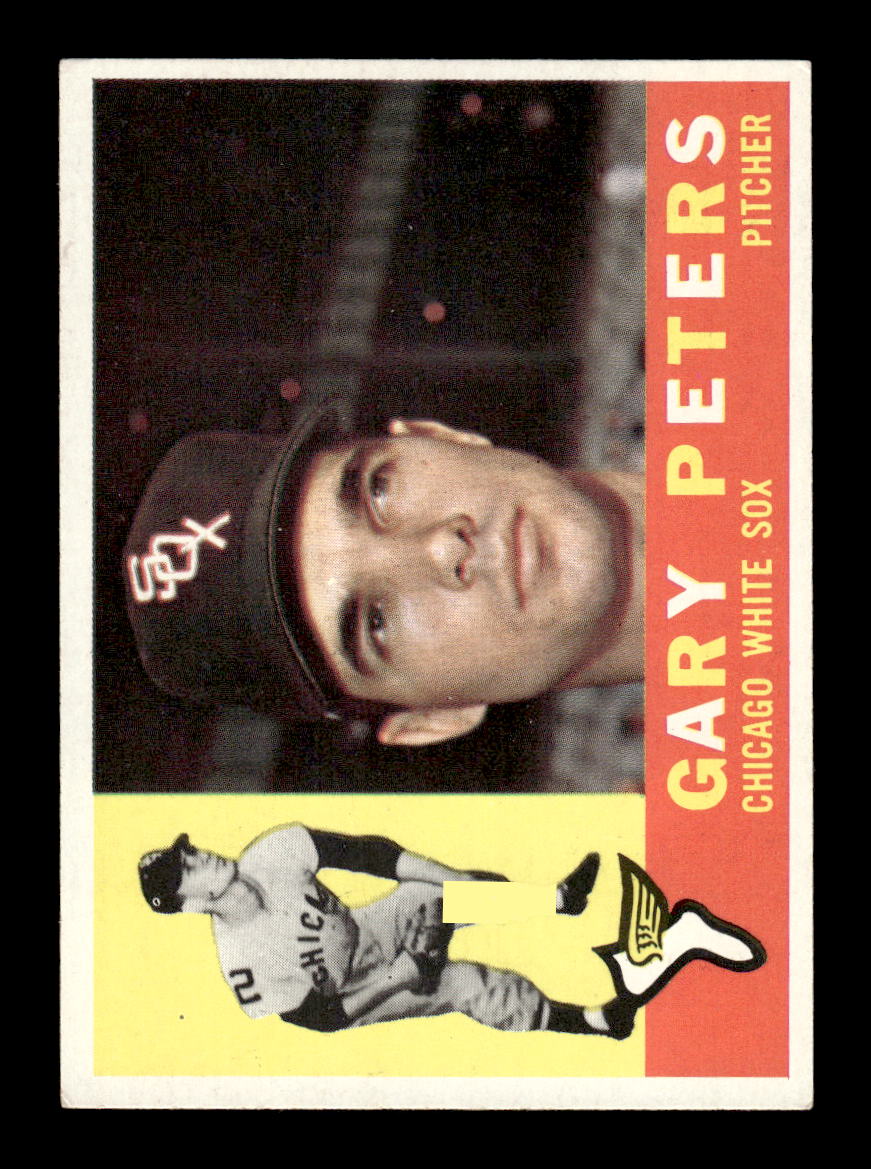 1960 Topps #407b Gary Peters Chicago White Sox EXMT KC10009001