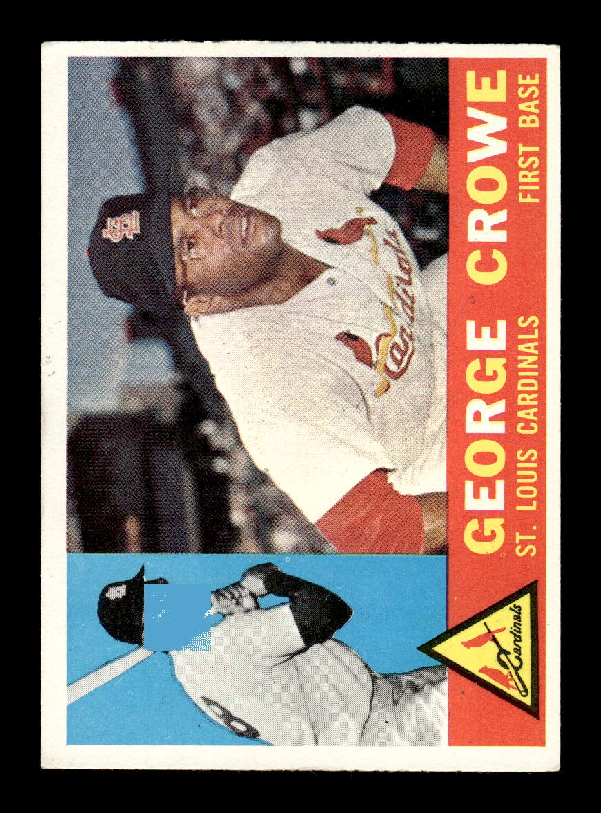 1960 Topps #419b George Crowe St. Louis Cardinals EXMT KC10009011