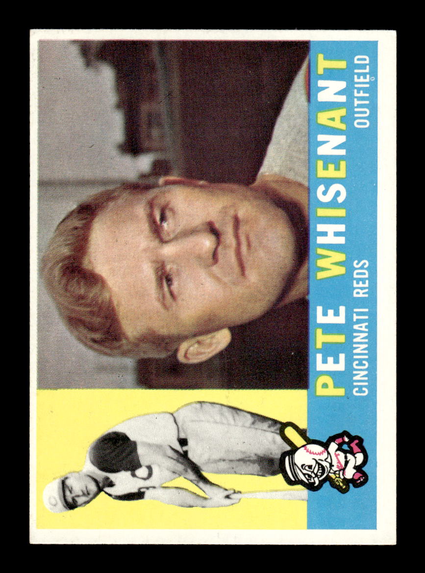 1960 Topps #424b Pete Whisenant Cincinnati Reds EXMT KC10009013