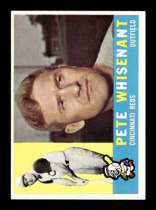 1960 Topps #424b Pete Whisenant Cincinnati Reds EXMT KC10009013
