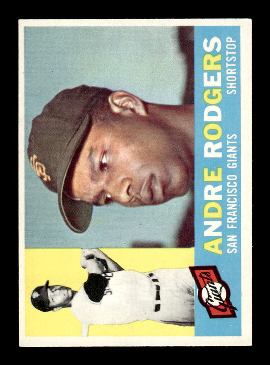 1960 Topps #431a Andre Rodgers San Francisco Giants EXMT KC10009018