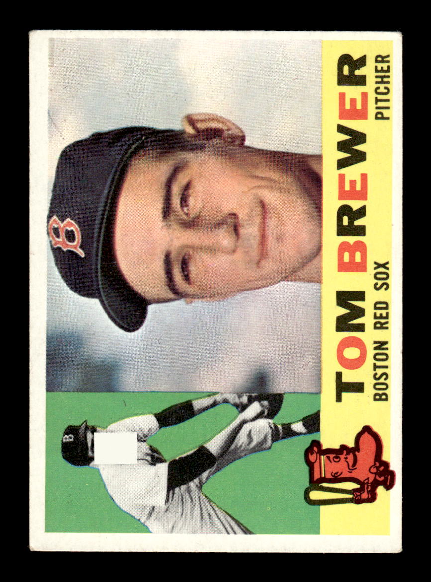 1960 Topps #439a Tom Brewer Boston Red Sox EXMT KC10009024