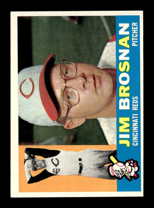 1960 Topps #449 Jim Brosnan Cincinnati Reds EXMT KC10009029