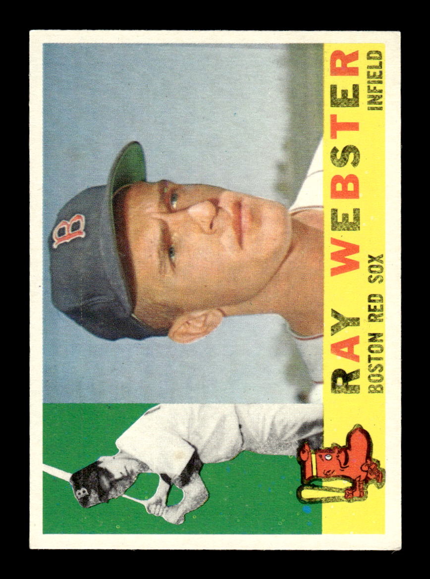 1960 Topps #452 Ray Webster Boston Red Sox EXMT KC10009030