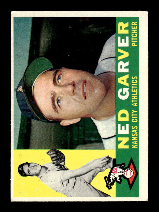 1960 Topps #471 Ned Garver Kansas City Athletics EXMT KC10009042