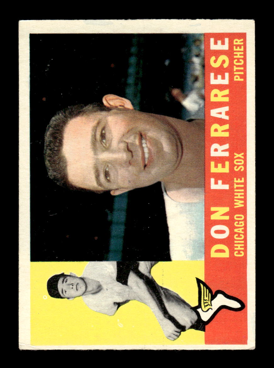 1960 Topps #477 Don Ferrarese Chicago White Sox EXMT KC10009044