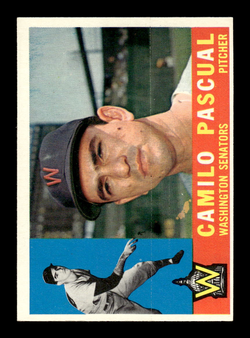 1960 Topps #483 Camilo Pascual Washington Senators EXMT KC10009047