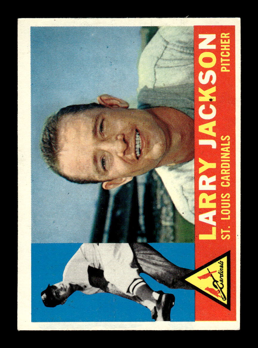 1960 Topps #492 Larry Jackson St. Louis Cardinals EXMT KC10009051