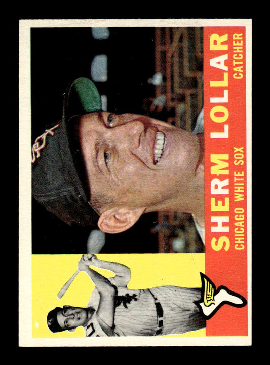 1960 Topps #495 Sherm Lollar Chicago White Sox NMT KC10009052