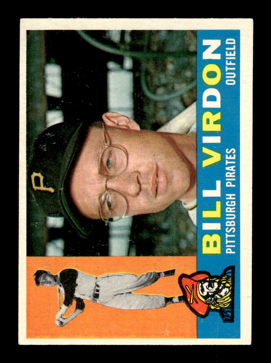 1960 Topps #496 Bill Virdon Pittsburgh Pirates NMT KC10009053
