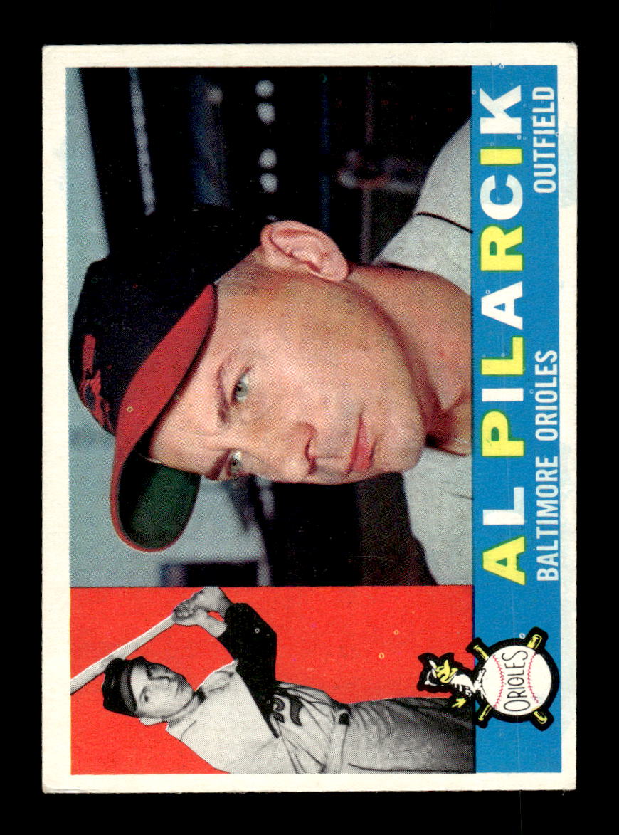 1960 Topps #498 Al Pilarcik Baltimore Orioles EXMT KC10009055