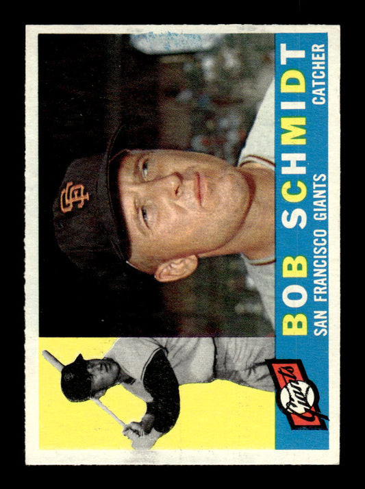 1960 Topps #501 Bob Schmidt San Francisco Giants EXMT KC10009056