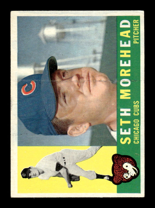 1960 Topps #504 Seth Morehead Chicago Cubs EXMT KC10009058