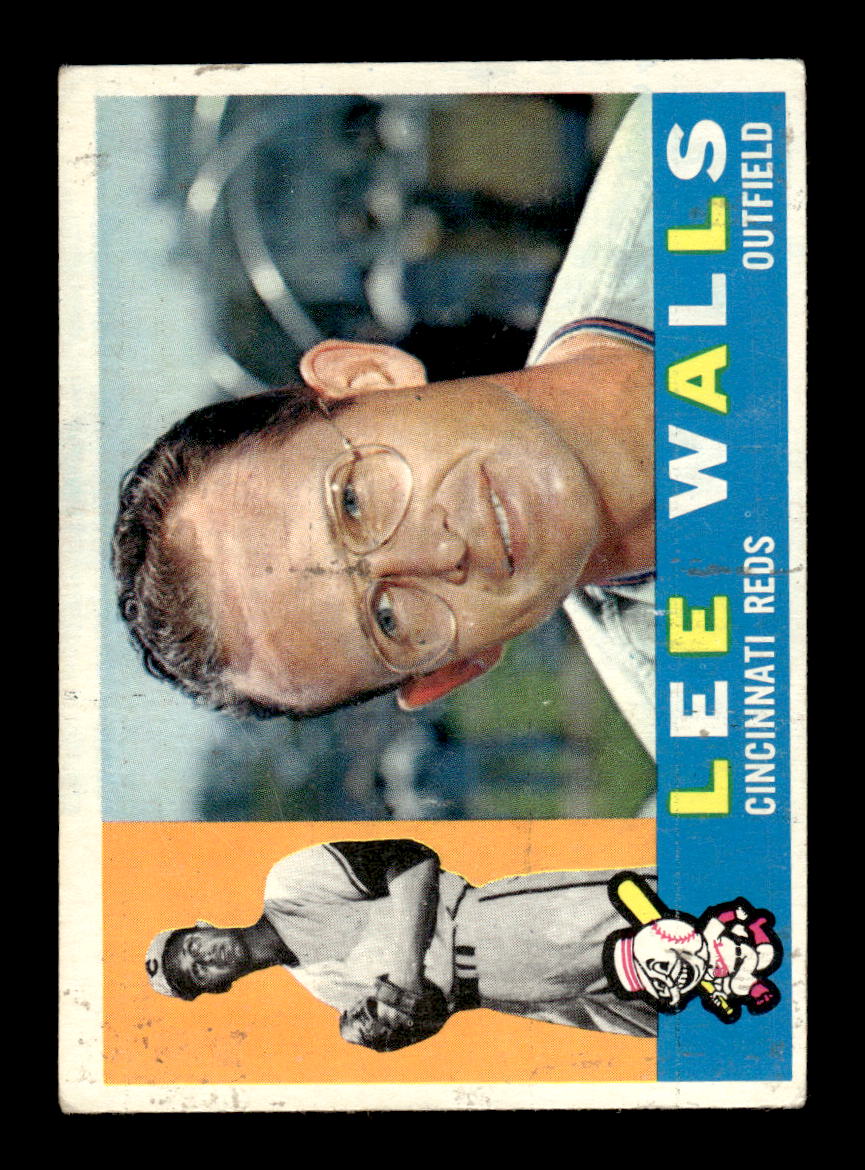 1960 Topps #506 Lee Walls Cincinnati Reds EX KC10009060