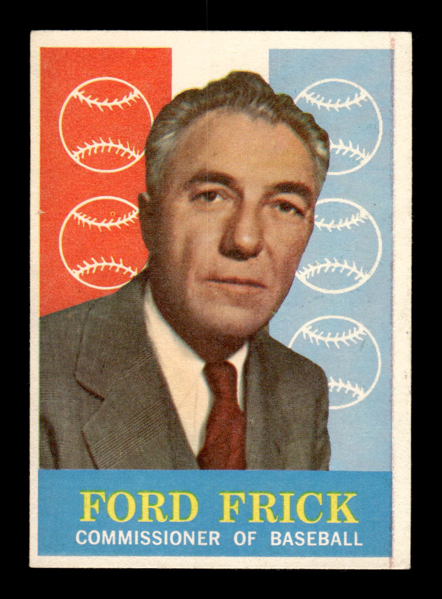 1959 Topps #1 Ford Frick EXMT KC10009062