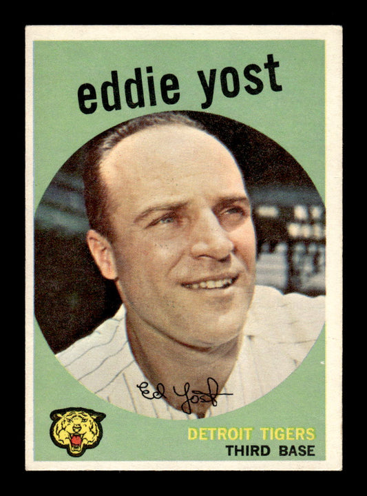 1959 Topps #2 Eddie Yost Detroit Tigers EXMT KC10009063