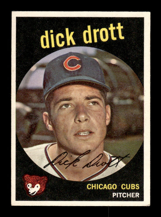 1959 Topps #15 Dick Drott Chicago Cubs EXMT KC10009074