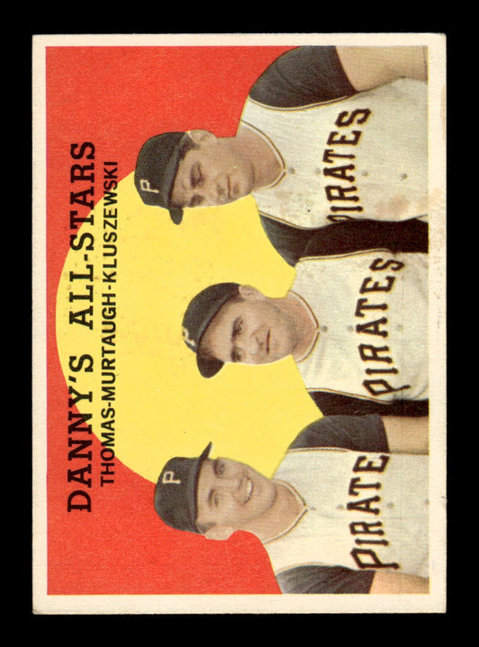 1959 Topps #17 Danny's All Stars Murtaugh Kluszewski EXMT KC10009076