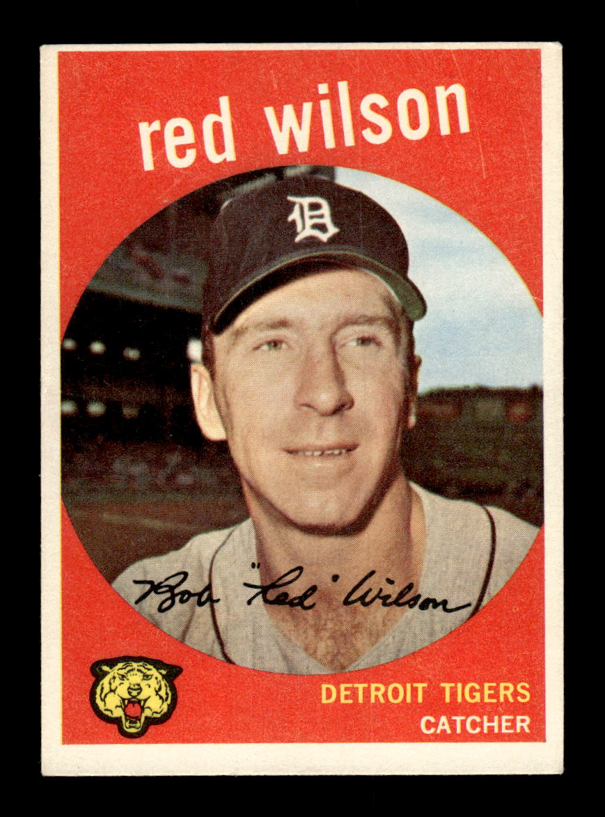 1959 Topps #24 Red Wilson Detroit Tigers EX KC10009083