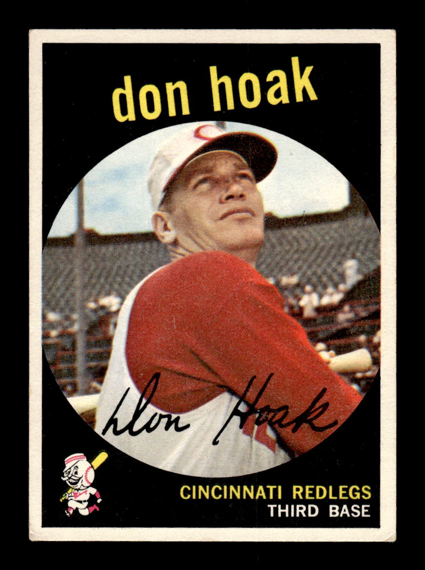 1959 Topps #25 Don Hoak Cincinnati Redlegs EXMT KC10009084