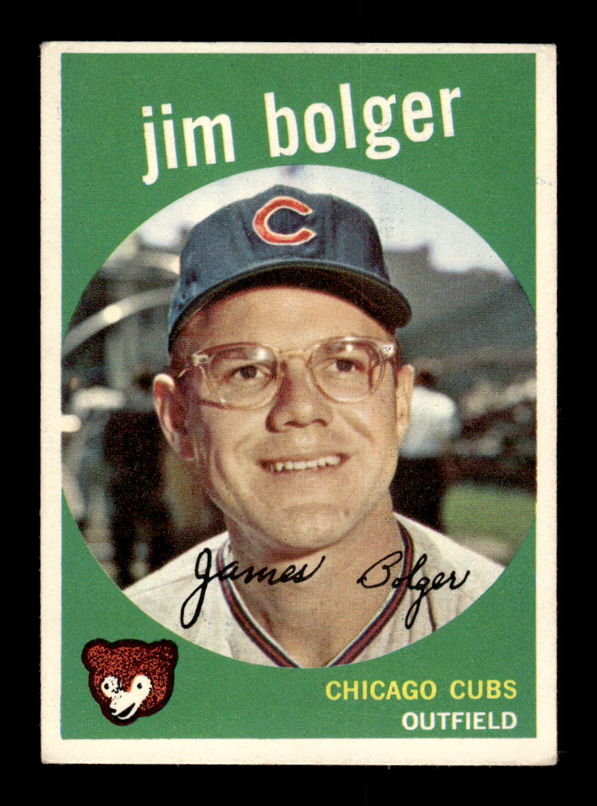 1959 Topps #29 Jim Bolger Chicago Cubs EXMT KC10009088