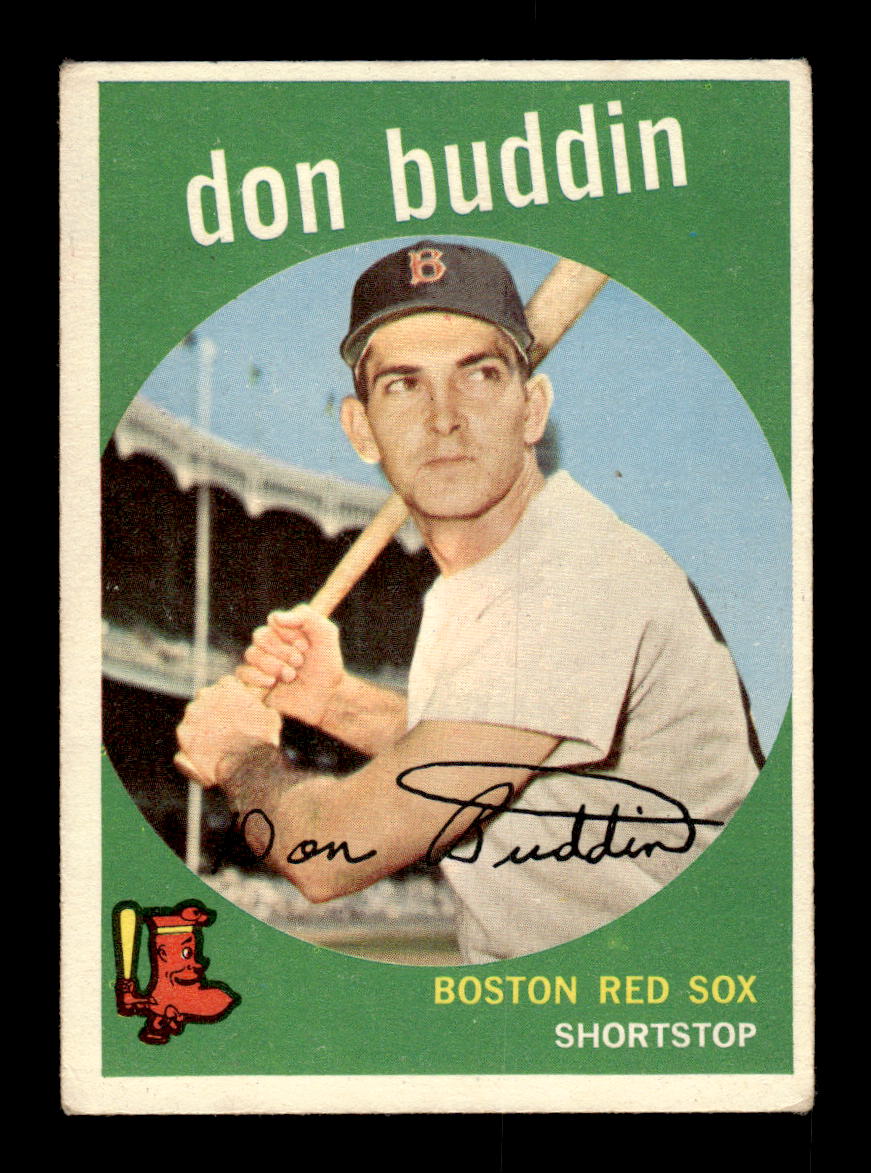 1959 Topps #32 Don Buddin Boston Red Sox EX KC10009091