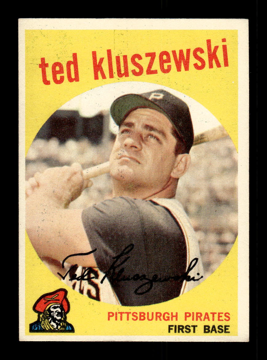 1959 Topps #35 Ted Kluszewski Pittsburgh Pirates NMT KC10009094