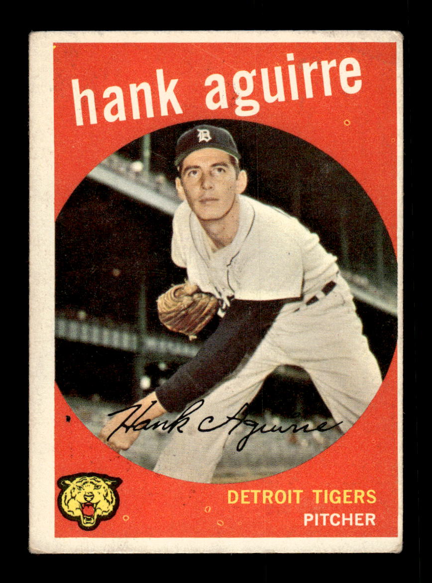 1959 Topps #36 Hank Aguirre Detroit Tigers EX KC10009095