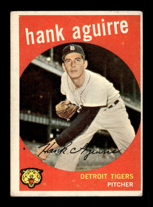 1959 Topps #36 Hank Aguirre Detroit Tigers EX KC10009095