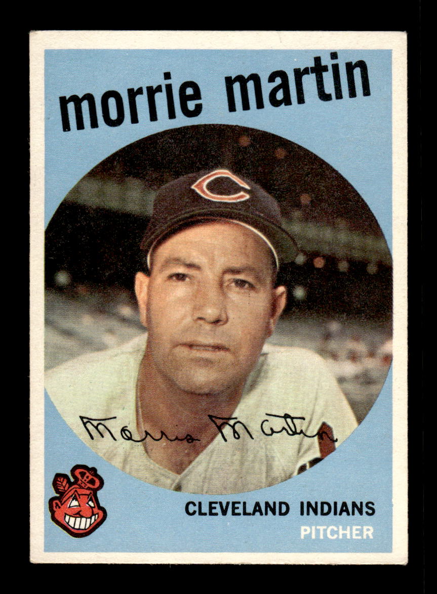 1959 Topps #38 Morrie Martin Cleveland Indians EX KC10009097