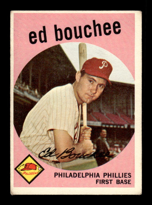 1959 Topps #39 Ed Bouchee Philadelphia Phillies EX KC10009098