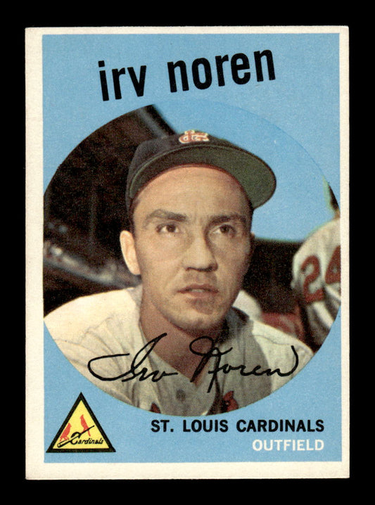 1959 Topps #59 Irv Noren St. Louis Cardinals EXMT KC10009116