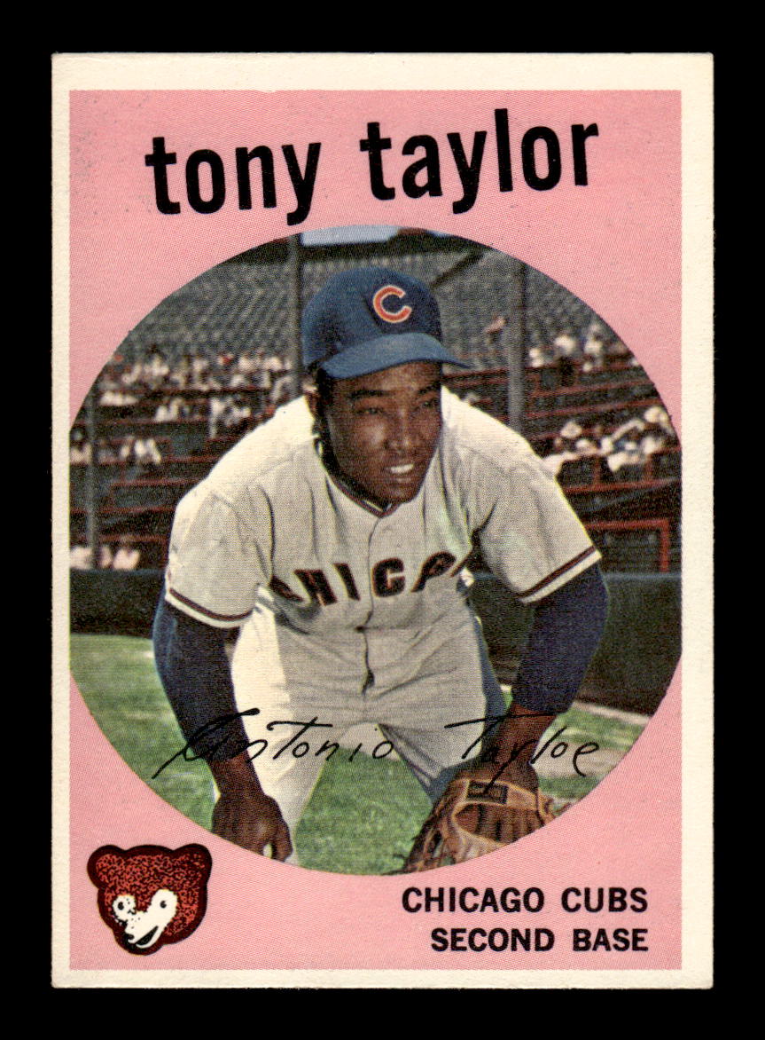 1959 Topps #62 Tony Taylor Chicago Cubs EXMT KC10009119