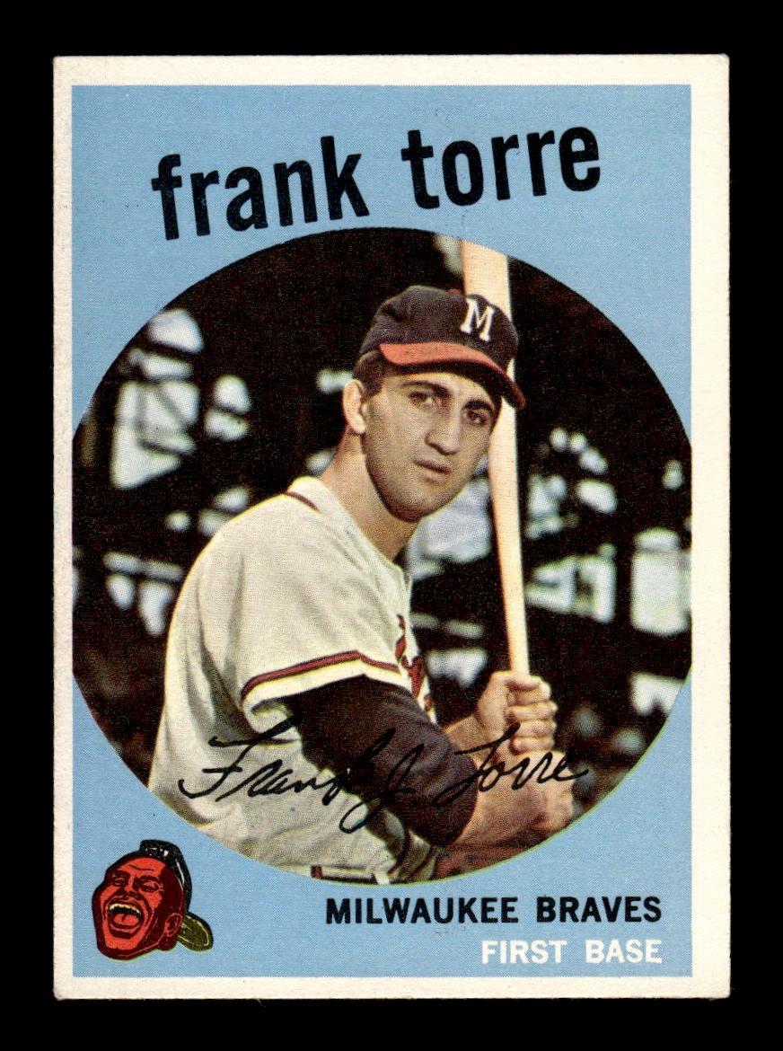 1959 Topps #65 Frank Torre Milwaukee Braves EXMT KC10009122