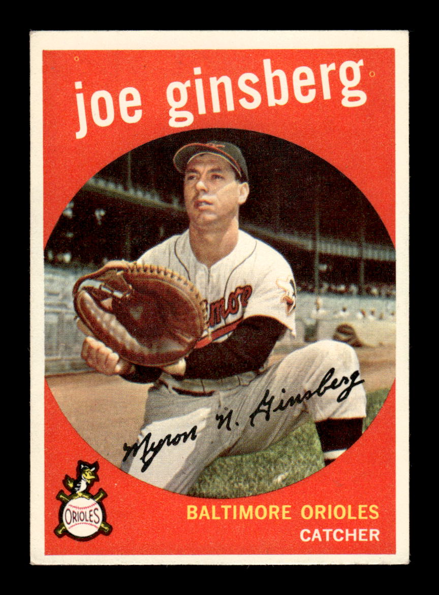 1959 Topps #66 Joe Ginsberg Baltimore Orioles EXMT KC10009123