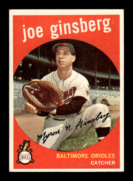 1959 Topps #66 Joe Ginsberg Baltimore Orioles EXMT KC10009123