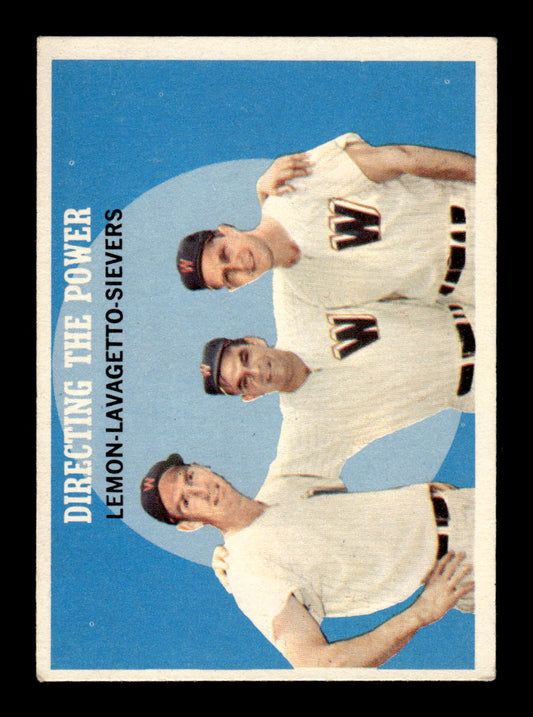 1959 Topps #74 Directing the Power Lemon Lavagetto Sievers EXMT KC10009130