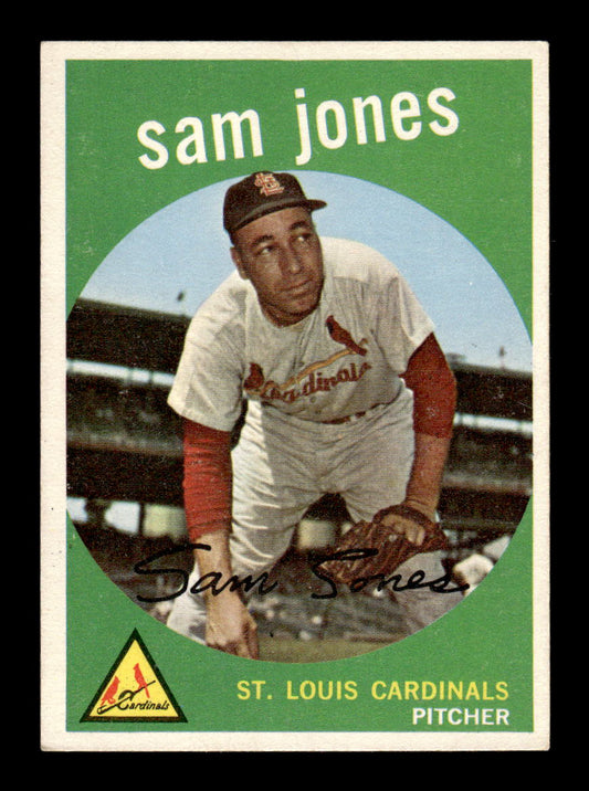 1959 Topps #75 Sam Jones St. Louis Cardinals EXMT KC10009131