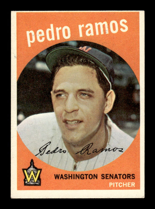 1959 Topps #230b Bill Fischer Washington Senators EXMT KC10009134